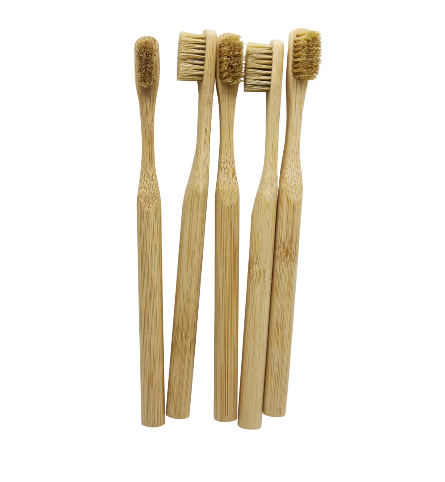 Natural Bamboo & Boar Bristle Toothbrush - Plastic/Nylon/BPA Free